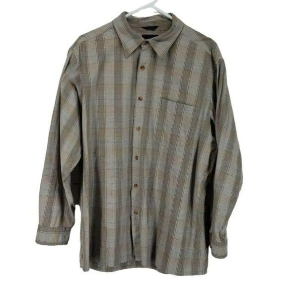 Woods & Gray plaid XL button down shirt - Picture 1 of 7